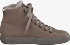 Paul Green Hoge Sneakers Sneakers Hoog Dames Lichtbruin -Paul Green 0200b76dbf73ba0caabf70237d3c1901