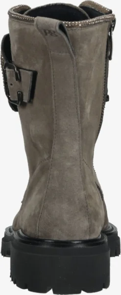 Paul Green Enkellaarsjes Veterlaarsjes Dames Grijs -Paul Green 04a9319454328ea3bd36c13c3481cbfa scaled