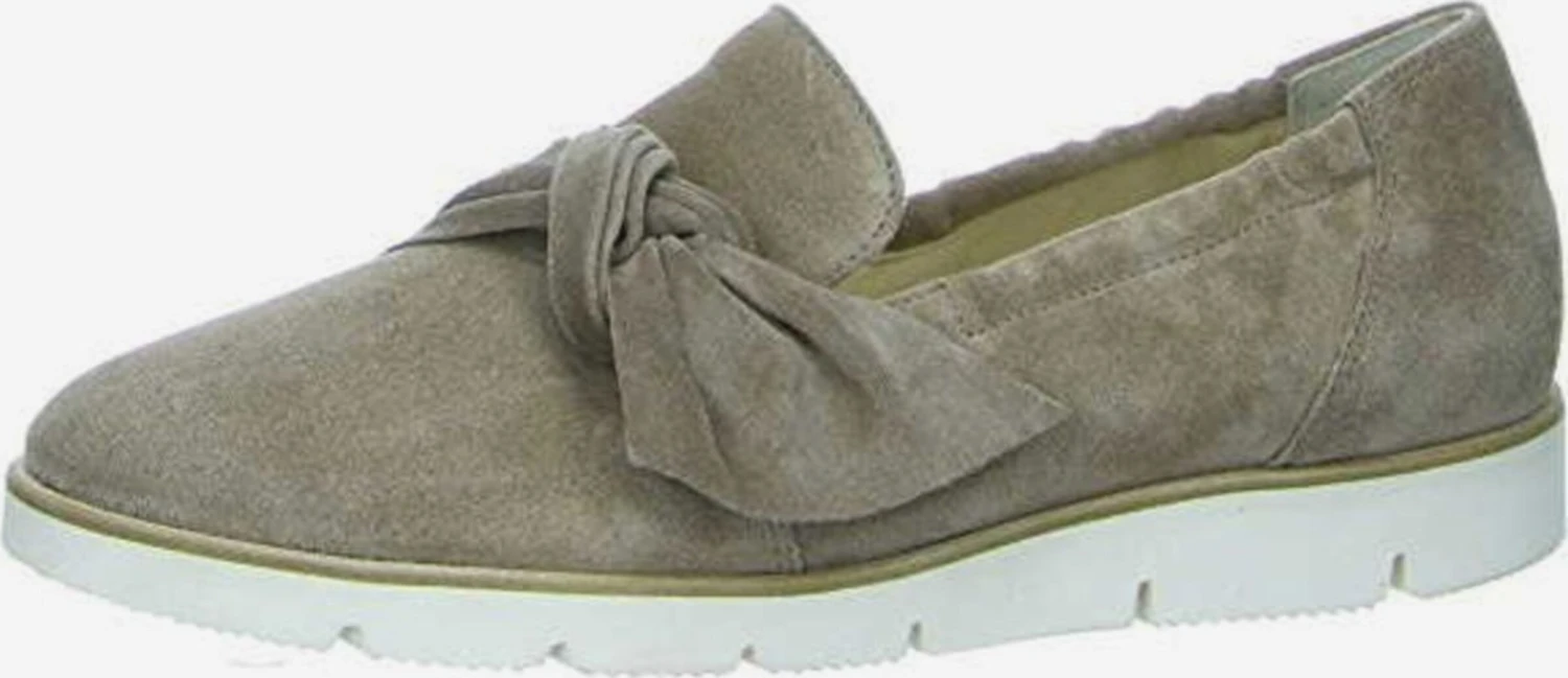 Paul Green Loafers Instappers Dames Taupe 2 Paul Green Loafers Instappers Dames Taupe - Afbeelding 2