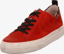 Paul Green Casual Sneakers Sneakers Laag Dames Vuurrood