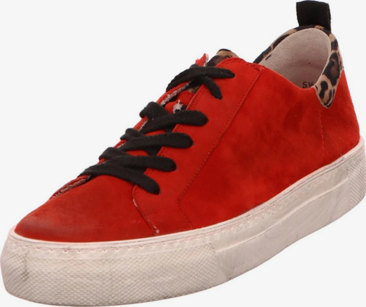 Paul Green Casual Sneakers Sneakers Laag Dames Vuurrood 1 Paul Green Casual Sneakers Sneakers Laag Dames Vuurrood