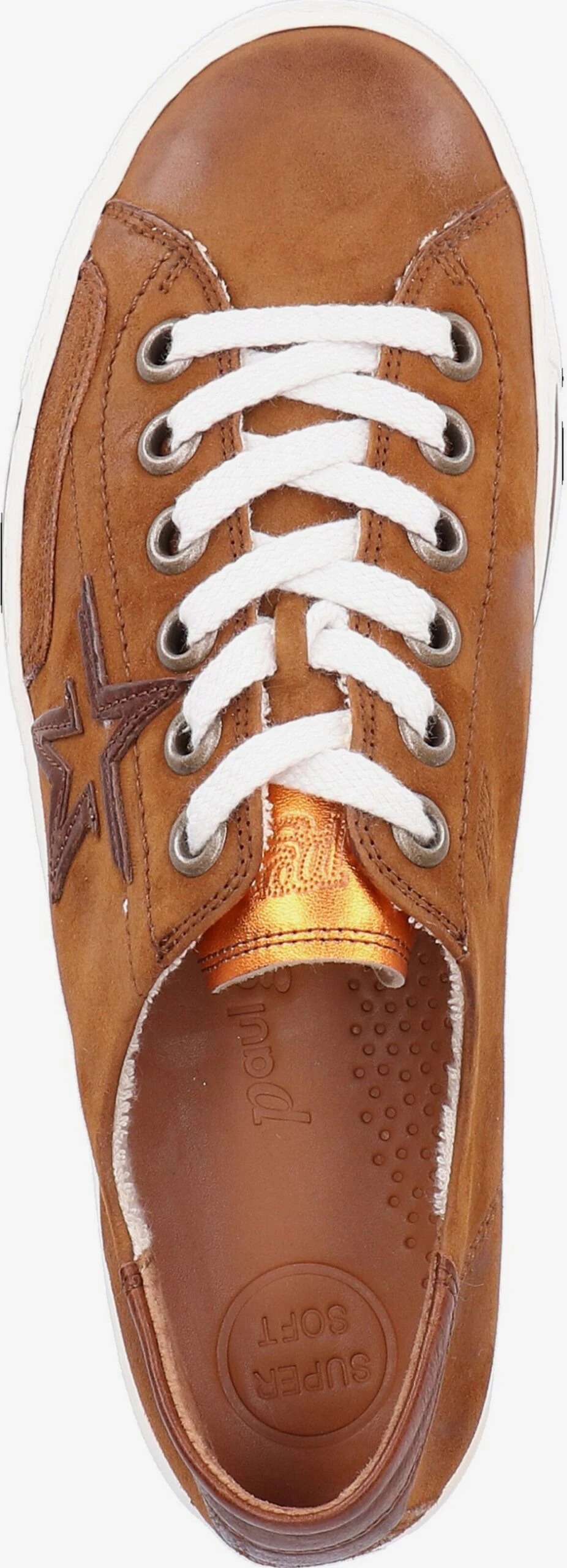 Paul Green Casual Sneakers Sneakers Laag Dames Cognac 6 Paul Green Casual Sneakers Sneakers Laag Dames Cognac - Afbeelding 6