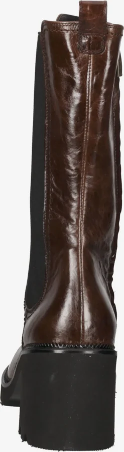 Paul Green Enkellaarsjes Chelsea Boots Dames Donkerbruin -Paul Green 0dce9e22cbd3e37e4a5ec0de489678d0 scaled