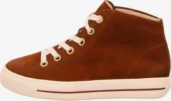 Paul Green Hoge Sneakers Sneakers Hoog Dames Bruin