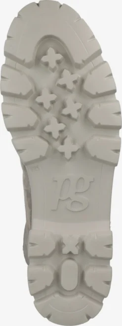 Paul Green Enkellaarsjes Veterlaarsjes Dames Greige -Paul Green 12bbf2090a901e4a4536e40ed4d453a9 scaled