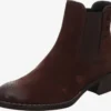 Paul Green Enkellaarsjes Chelsea Boots Dames Bruin / Donkerbruin