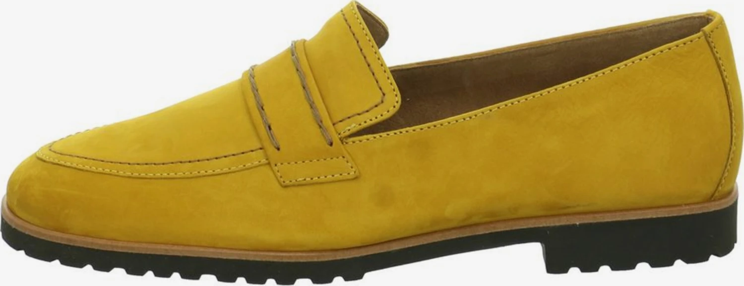 Paul Green Loafers Instappers Dames Mosterd 4 Paul Green Loafers Instappers Dames Mosterd - Afbeelding 4