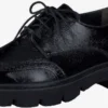 Paul Green Veterschoenen Veterschoen Dames Zwart