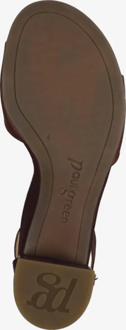 Paul Green Sandalen Met Hak Sandalen Met Riem Dames Bruin -Paul Green 169addb3ea37c839af7bf761c22765b2 scaled