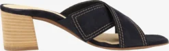 Paul Green Sandalen Met Hak Muiltjes Dames Navy -Paul Green 18063e38d1443e1b7353a4588732042c