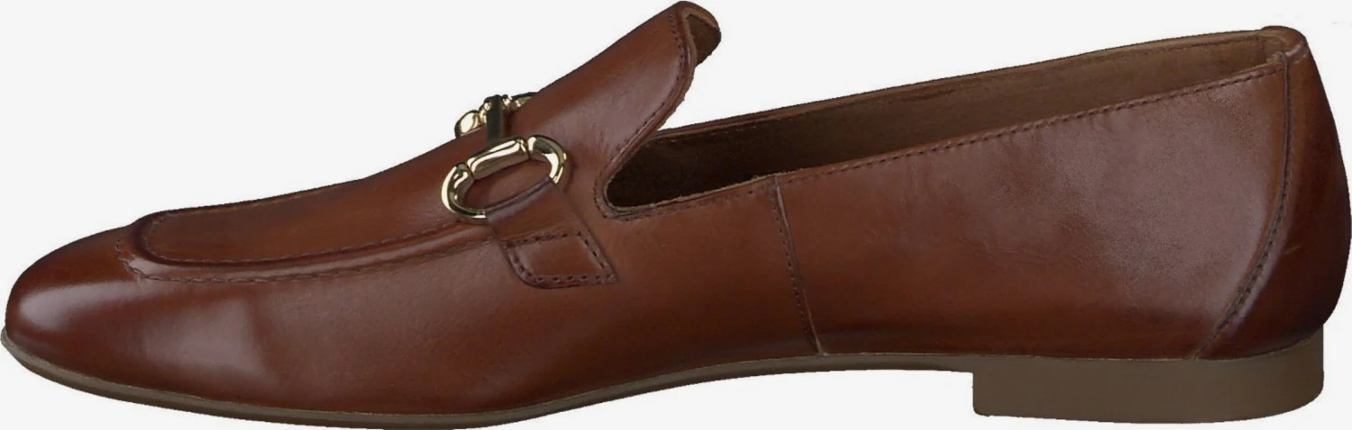 Paul Green Loafers Instappers Dames Cognac 2 Paul Green Loafers Instappers Dames Cognac - Afbeelding 2