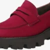 Paul Green Loafers Instappers Dames Framboos
