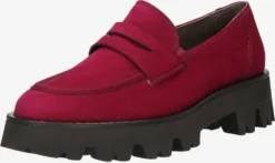 Paul Green Loafers Instappers Dames Framboos