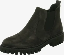 Paul Green Enkellaarsjes Chelsea Boots Dames Antraciet