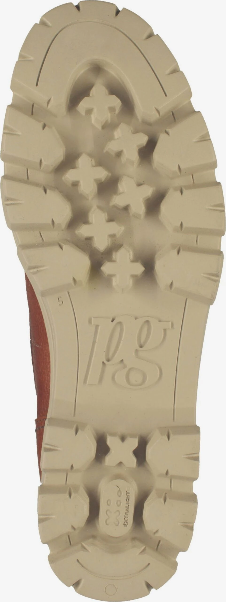 Paul Green Enkellaarsjes Veterlaarsjes Dames Karamel 6 Paul Green Enkellaarsjes Veterlaarsjes Dames Karamel - Afbeelding 6