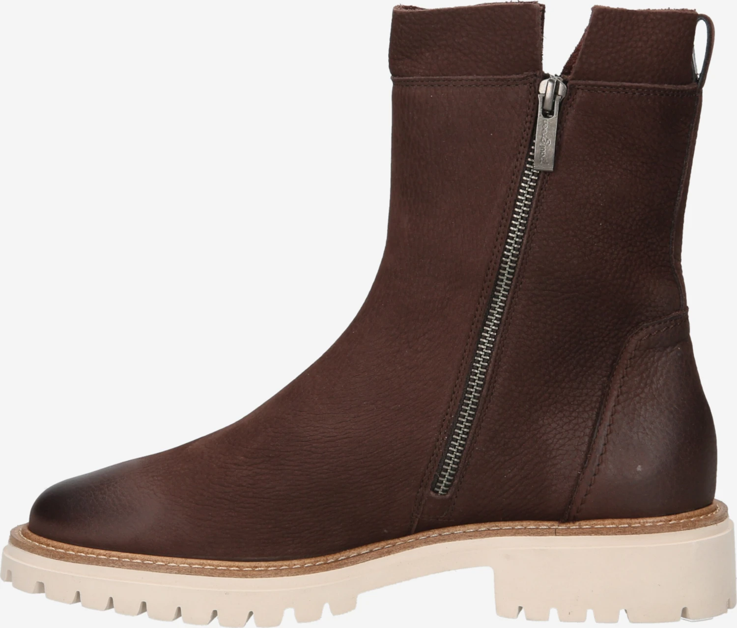 Paul Green Klassieke Enkellaarsjes Enkellaarsjes Dames Donkerbruin 2 Paul Green Klassieke Enkellaarsjes Enkellaarsjes Dames Donkerbruin - Afbeelding 2