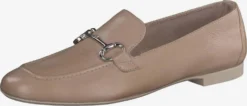 Paul Green Loafers Instappers Dames Lichtbruin