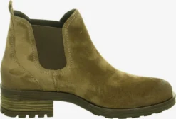 Paul Green Enkellaarsjes Chelsea Boots Dames Groen -Paul Green 35cf0985988b86d237ca1bc2fa0bc786