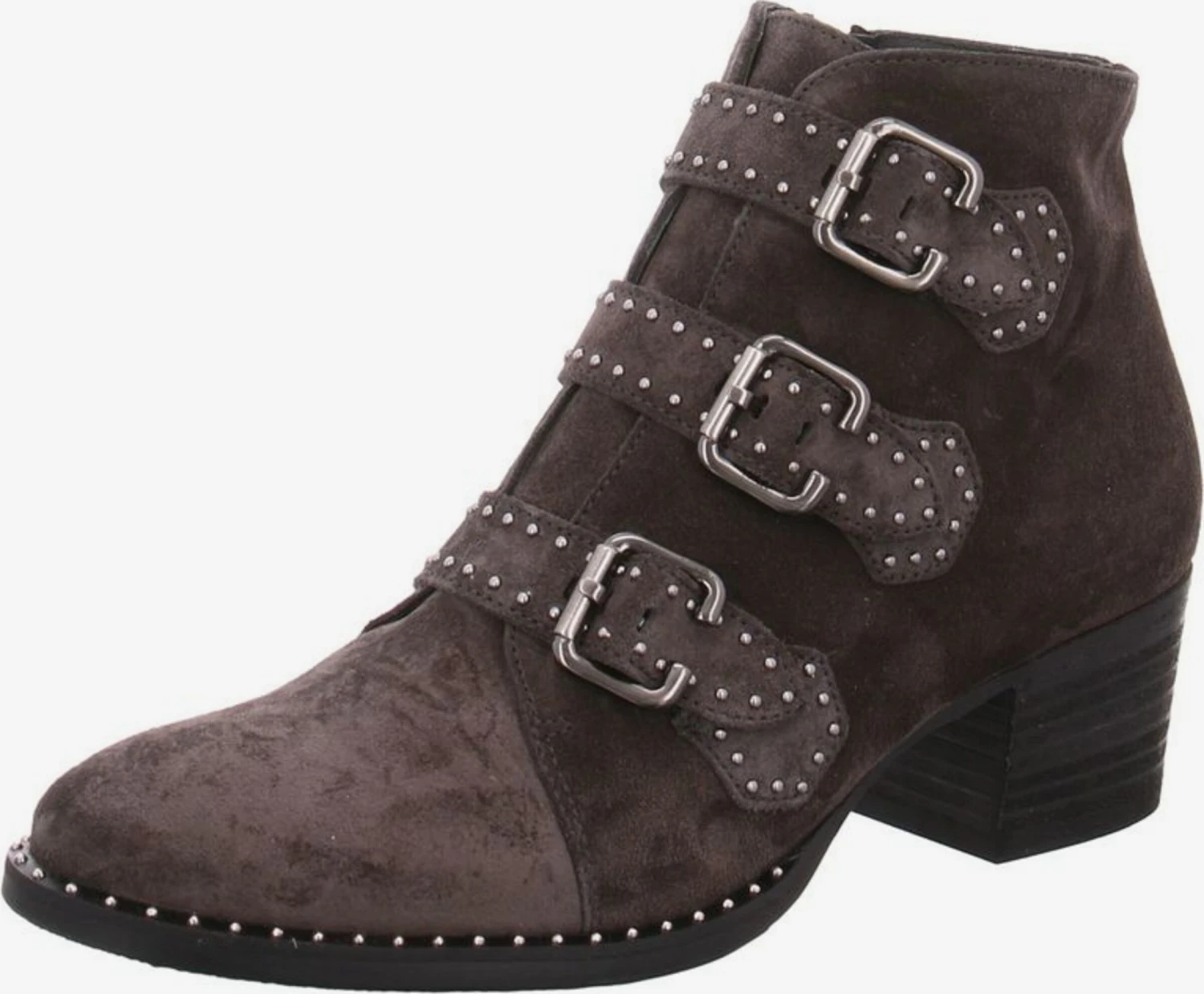 Paul Green Overige Enkellaarsjes Enkellaarsje Dames Donkergrijs 1 Paul Green Overige Enkellaarsjes Enkellaarsje Dames Donkergrijs