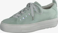 Paul Green Fashion Sneakers Sneakers Laag Dames Groen