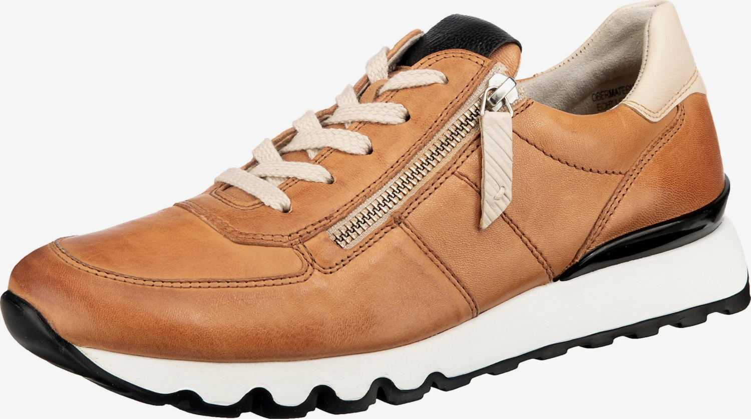 Paul Green Casual Sneakers Sneakers Laag Dames Lichtbruin 1 Paul Green Casual Sneakers Sneakers Laag Dames Lichtbruin