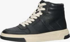 Paul Green Hoge Sneakers Sneakers Hoog Dames Zwart