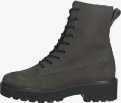 Paul Green Enkellaarsjes Veterlaarsjes Dames Grijs