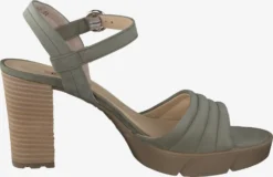 Paul Green Sandalen Met Hak Sandalen Met Riem Dames Jade Groen -Paul Green 3c229d51ae63b9c25451f917ab34de4c