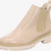 Paul Green Enkellaarsjes Chelsea Boots Dames Beige