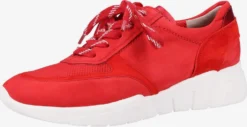 Paul Green Lage Sneakers Sneakers Laag Dames Rood