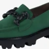 Paul Green Loafers Instappers Dames Groen