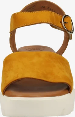 Paul Green Sandalen Met Hak Sandalen Met Riem Dames Honing -Paul Green 442b845468f6a5ec0fddb63bc07d320d scaled