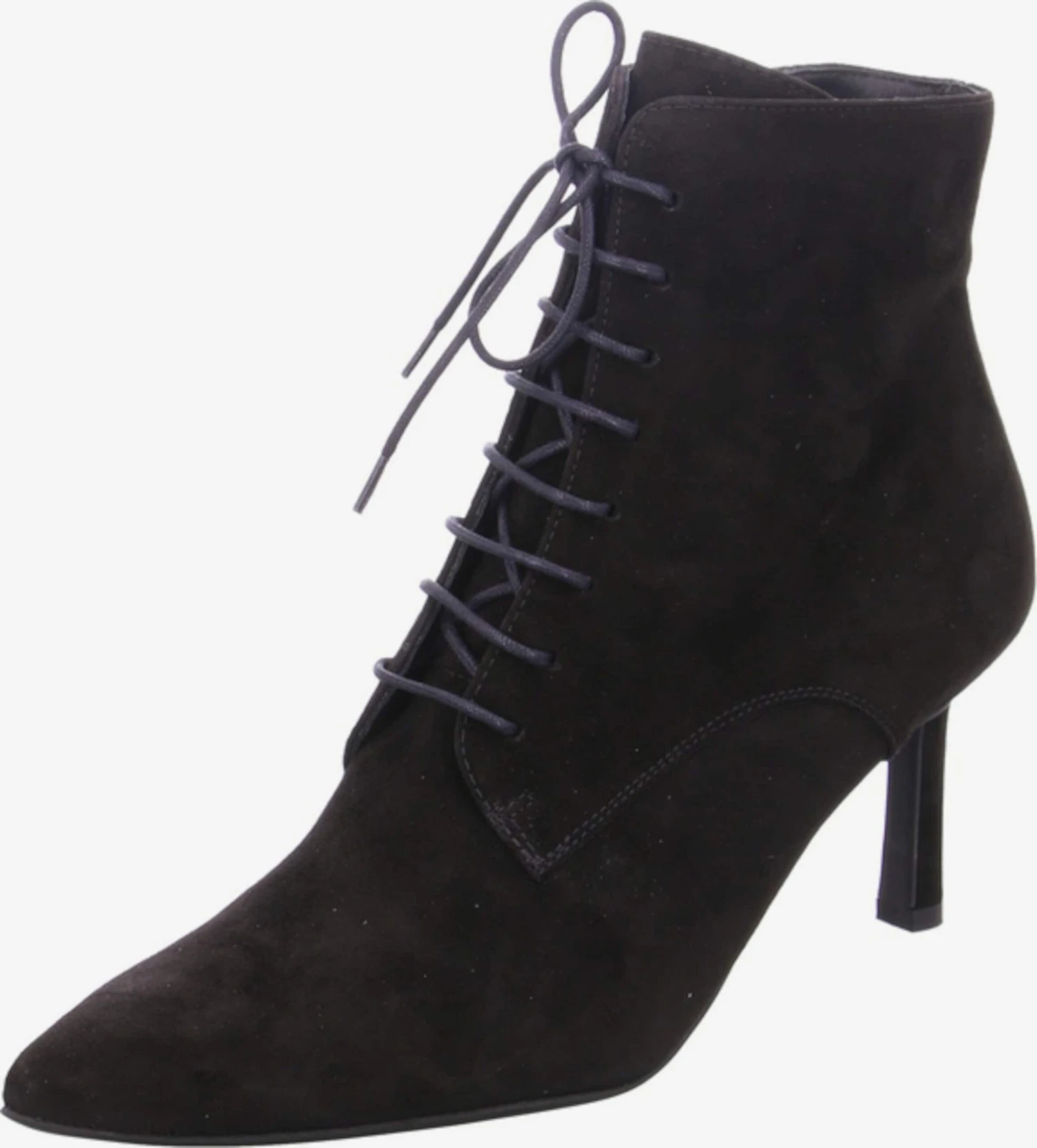 Paul Green Enkellaarsjes Veterlaarsjes Dames Zwart 1 Paul Green Enkellaarsjes Veterlaarsjes Dames Zwart