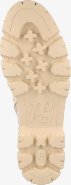 Paul Green Enkellaarsjes Veterlaarsjes Royal Dames Crème -Paul Green 468d6e78077561fd53557ffcfcc3c7c9 scaled