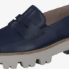 Paul Green Loafers Instappers Dames Donkerblauw