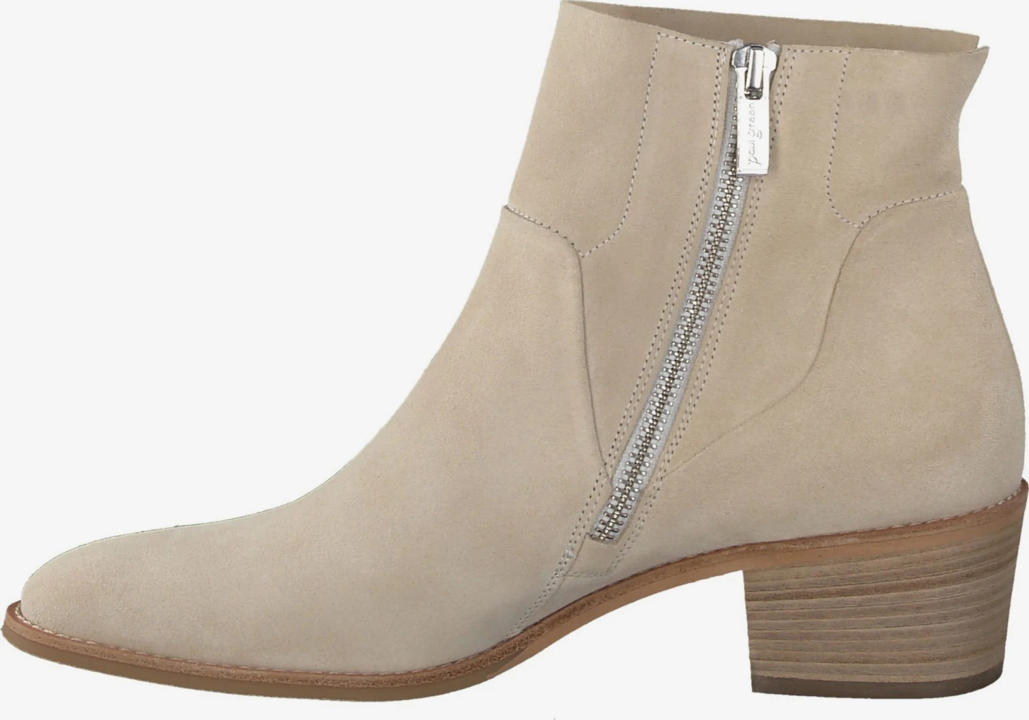 Paul Green Enkellaarsjes Chelsea Boots Dames Sand 2 Paul Green Enkellaarsjes Chelsea Boots Dames Sand - Afbeelding 2