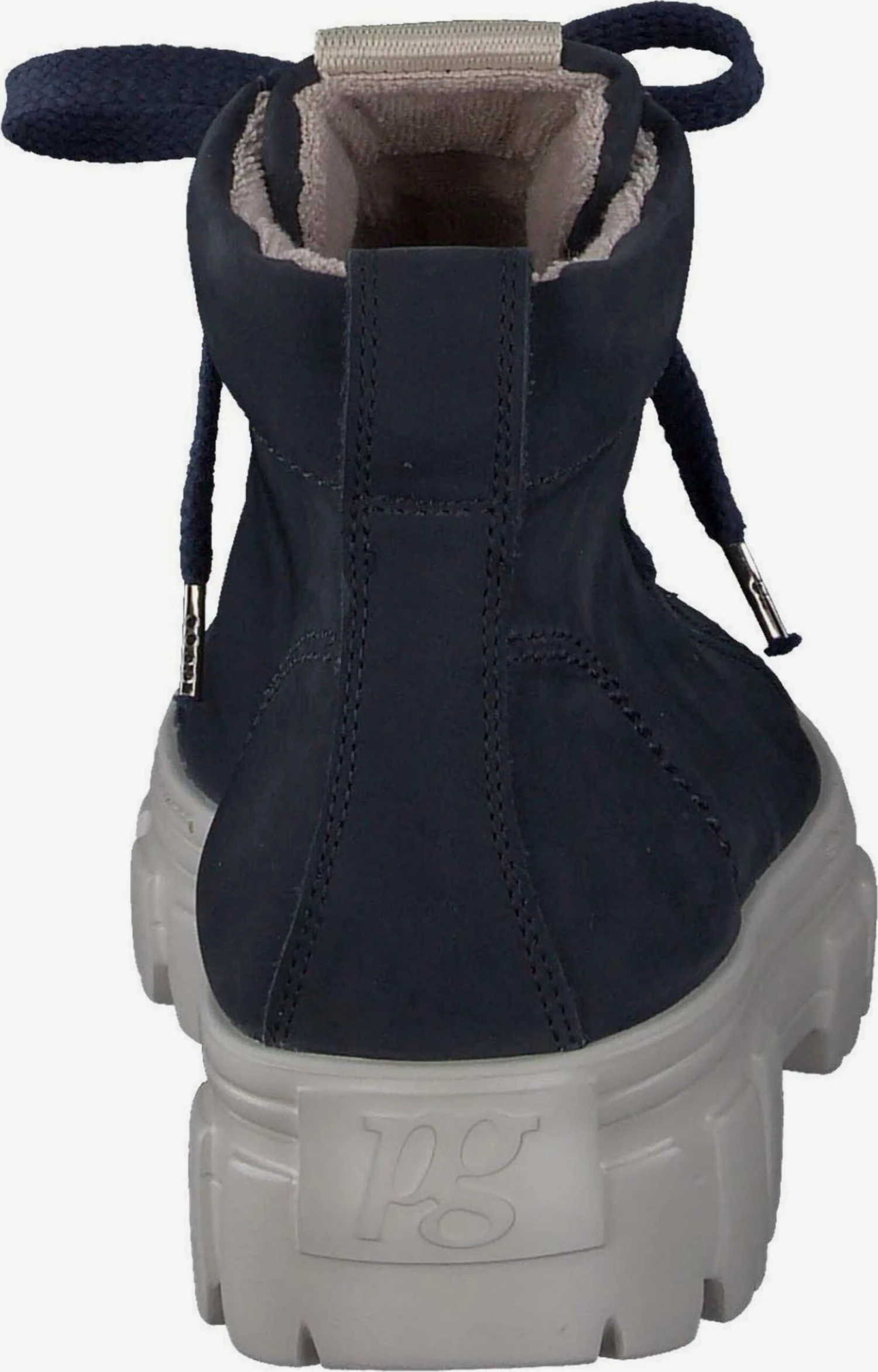 Paul Green Enkellaarsjes Veterlaarsjes Dames Navy 5 Paul Green Enkellaarsjes Veterlaarsjes Dames Navy - Afbeelding 5