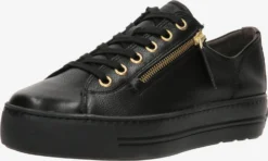 Paul Green Casual Sneakers Sneakers Laag Mastercalf Dames Zwart