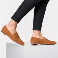 Paul Green Loafers Instappers Dames Abrikoos -Paul Green 4b3cc052da77f62a2e08c146a3d7975c