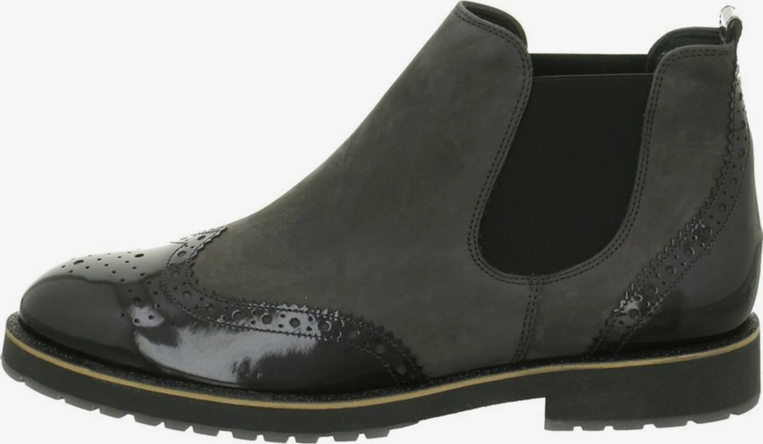 Paul Green Enkellaarsjes Chelsea Boots Dames Antraciet / Donkergrijs 4 Paul Green Enkellaarsjes Chelsea Boots Dames Antraciet / Donkergrijs - Afbeelding 4