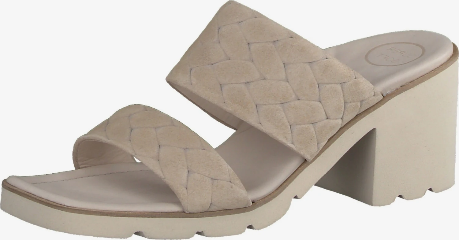 Paul Green Sandalen Met Hak Muiltjes Dames Grijs 1 Paul Green Sandalen Met Hak Muiltjes Dames Grijs