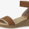 Paul Green Sandalen Met Hak Sandaal Dames Bruin