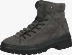 Paul Green Enkellaarsjes Veterlaarsjes Dames Grafiet