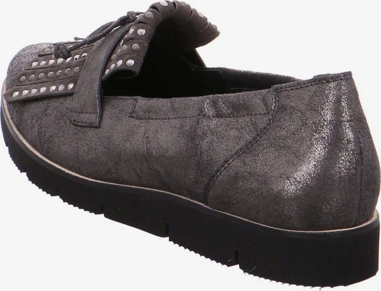 Paul Green Loafers Instappers Dames Mokka 2 Paul Green Loafers Instappers Dames Mokka - Afbeelding 2