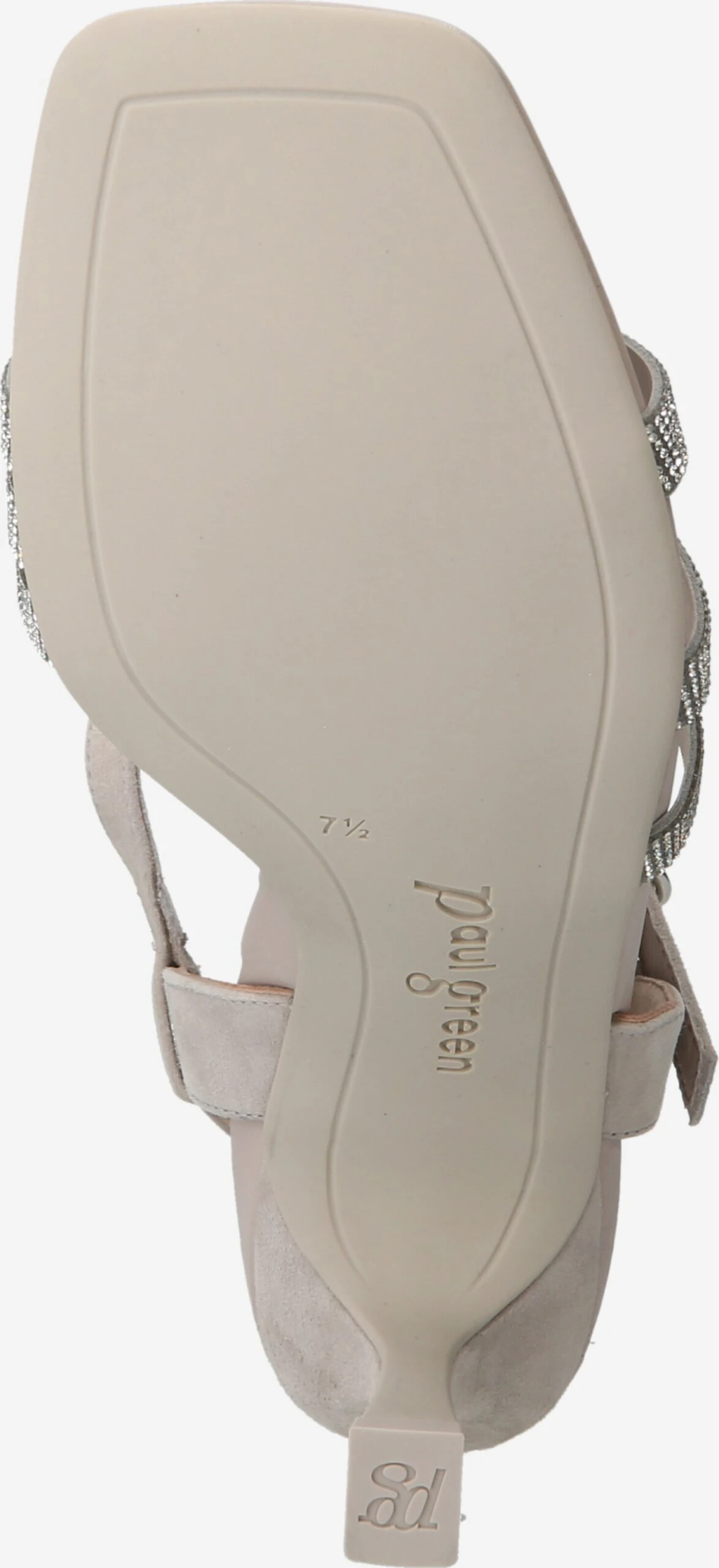 Paul Green Sandalen Met Hak Sandalen Met Riem Dames Stone Grey 3 Paul Green Sandalen Met Hak Sandalen Met Riem Dames Stone Grey - Afbeelding 3