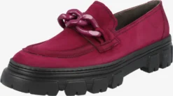 Paul Green Lage Schoenen Mocassins Dames Pink