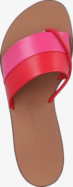 Paul Green Slippers Teenslipper Dames Pink / Rood -Paul Green 5a744d4810f2f18a9aafdd5b61bd146c scaled