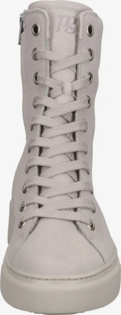 Paul Green Enkellaarsjes Veterlaarsjes Dames Taupe -Paul Green 5b36e1a2cf3f8c5181013f81e3047b8a scaled