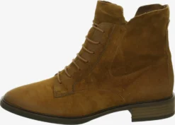 Paul Green Enkellaarsjes Veterlaarsjes Dames Bruin -Paul Green 5bb9389d82350e764ab65b6d286c9412