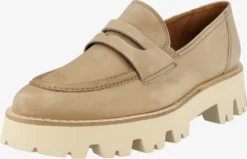 Paul Green Loafers Instappers Dames Beige